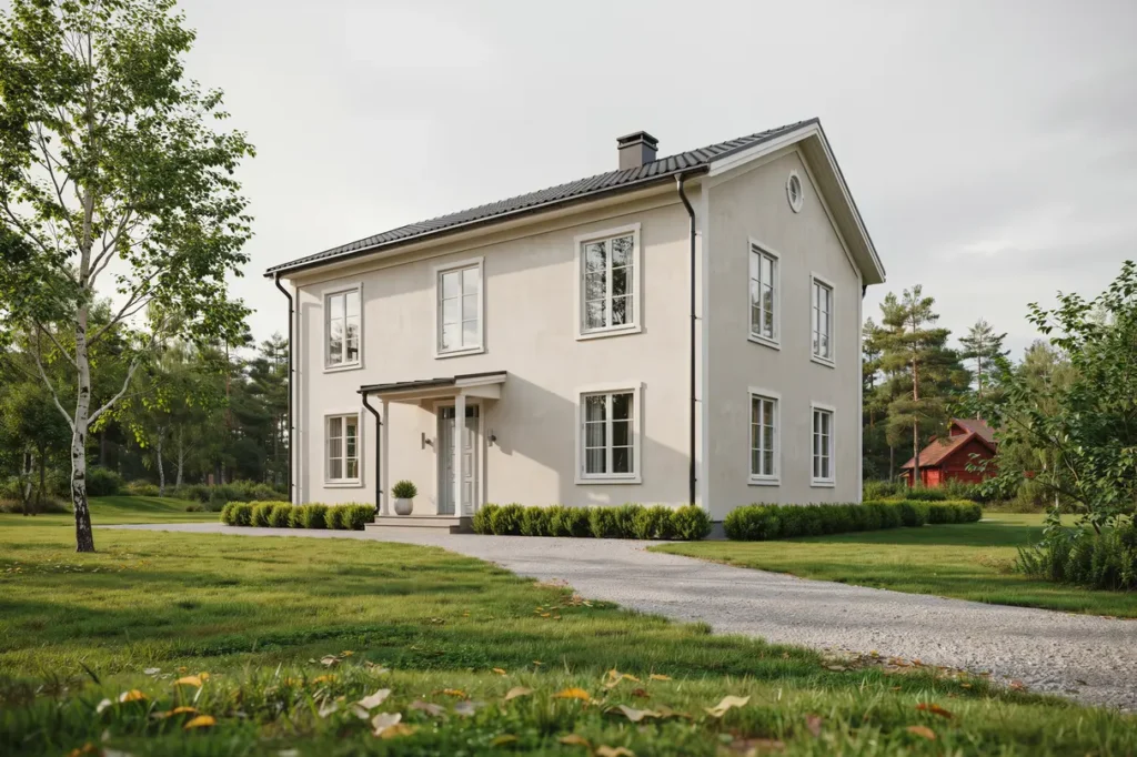fasadbyte samt renovering av putsfasad i v sterljung trosa