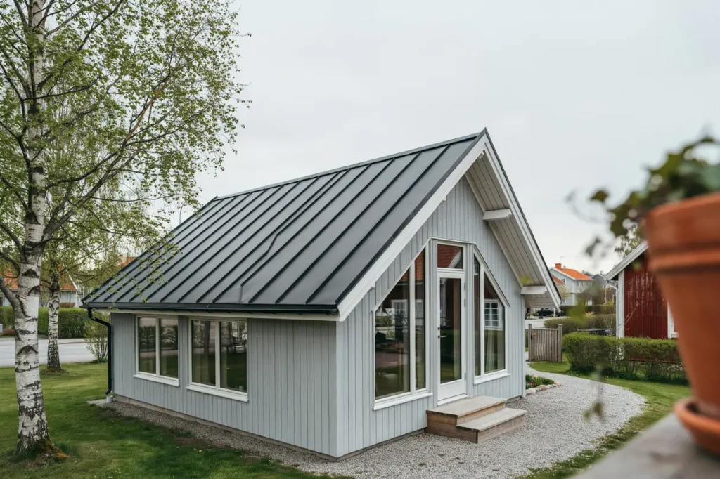renovering av uterum och isolering av takkonstruktion i v sterljung