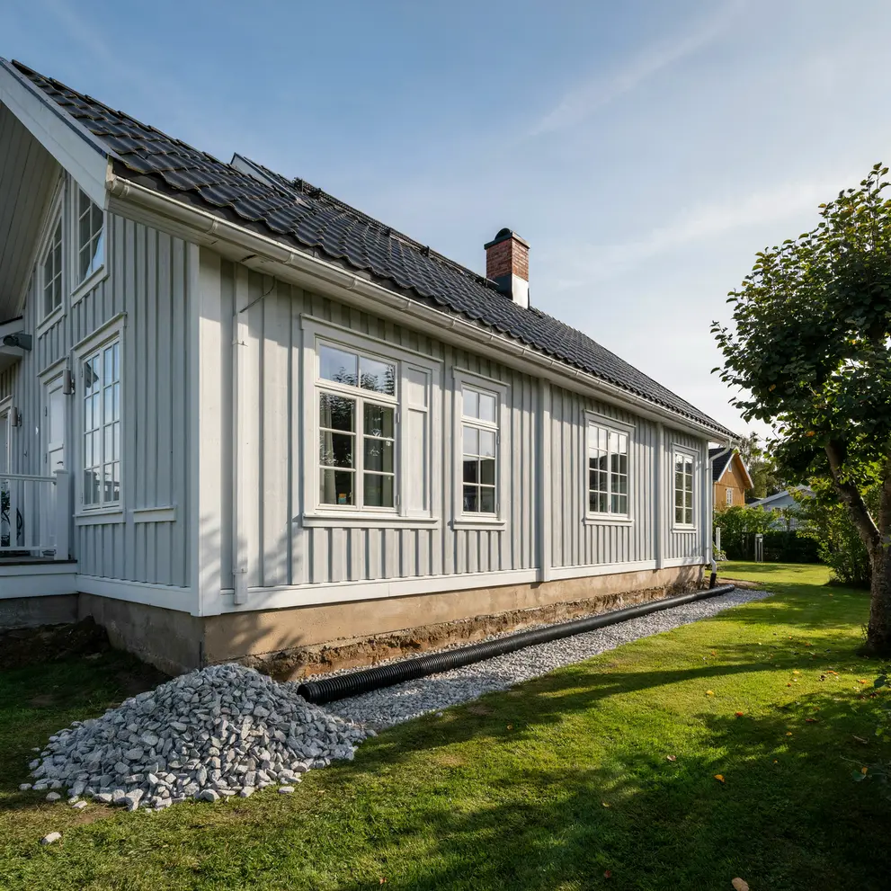 renovera kallare dranera husgrund trosa sormland